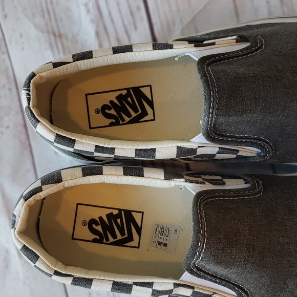 Vans Checkerboard Slip-on Shoes - Picture 7 of 8